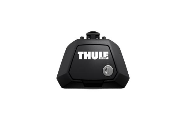 Thule Raised Rail Evo 7104 mit 7111 mit Thule Wingbar Black Evo 108 cm