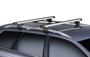 Thule Relingträger 7104 Raised Rail Evo mit SlideBar 892 ausziehbar 144 cm