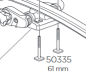 Preview: Thule Schraube M6x61 50335