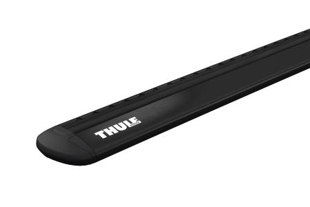 Thule Raised Rail Evo 7104 mit 7111 mit Thule Wingbar Black Evo 108 cm