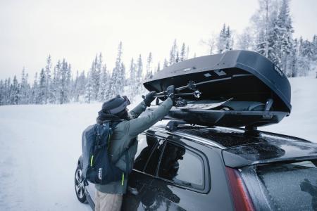 Thule Force XT L Dachbox Schwarz Aeroskin 450 l