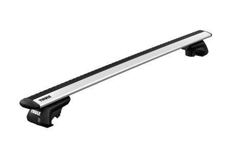 Thule Raised Rail Evo 7104 mit 7115 mit Thule Wingbar Evo 150 cm