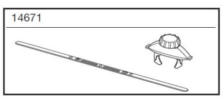 Thule PowerClick Set Schnellbefestigungsset 14671