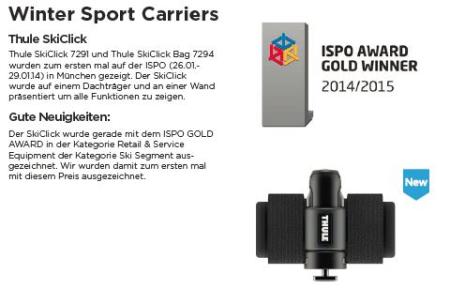 Thule SkiClick 7291