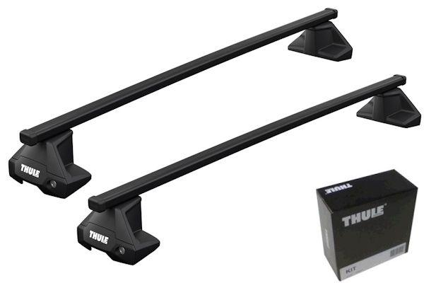 Thule Dachträger Set Evo Clamp mit SquareBar und Montagekit 7105 7123 5055