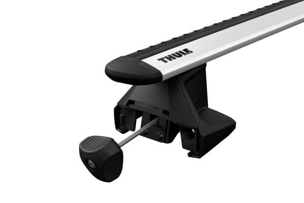 Thule Dachträger Set Evo Clamp mit Wingbar Evo und Montagekit 7105 7114 5424