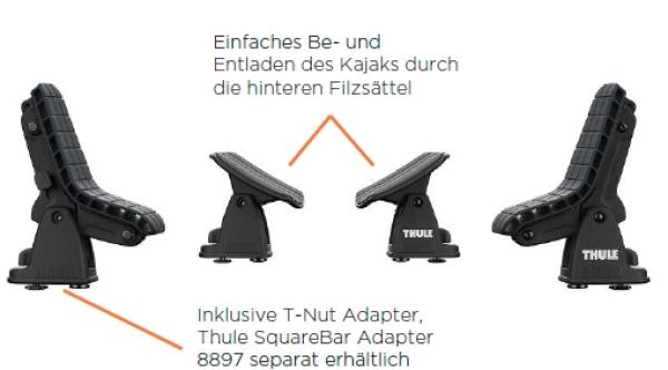 Thule DockGlide 896 Kajakhalter