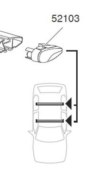 Thule Endkappe links Wingbar 52103