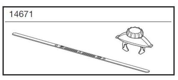 Thule PowerClick Set Schnellbefestigungsset 14671