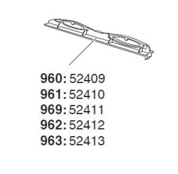 Thule SmartSlide für 960 Wingbar 52409