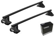 Thule Dachträger Set Evo Clamp mit SquareBar und Montagekit 7105 7122 5251