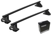 Thule Dachträger Set Evo Clamp mit SquareBar und Montagekit 7105 7123 5239