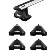 Thule Dachträger Set Evo Clamp mit Wingbar Evo und Montagekit 7105 7114 5307