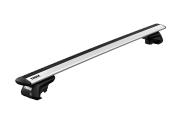 Thule Raised Rail Evo 7104 mit 7115 Thule Wingbar Evo 150 cm